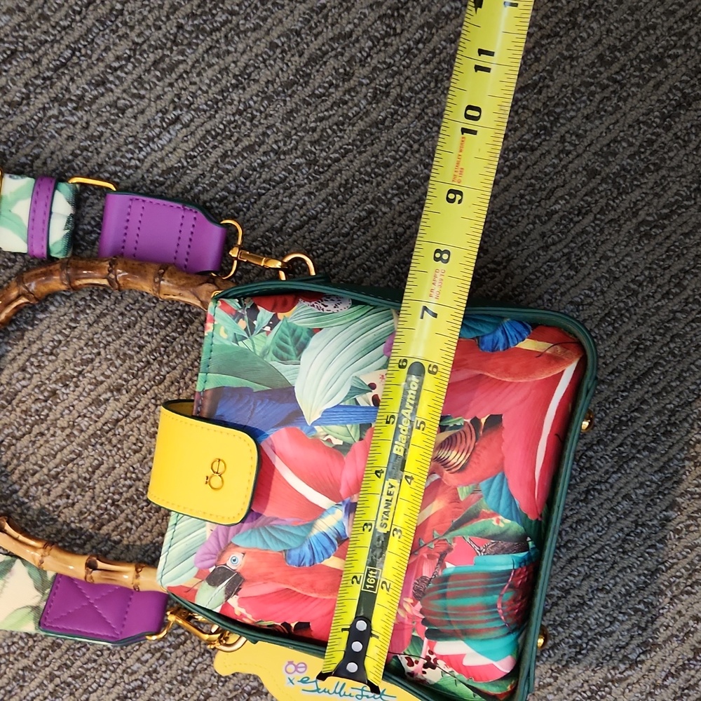 Cloe Guillermo Flores Tropical Print Bag - Picture 7 of 16